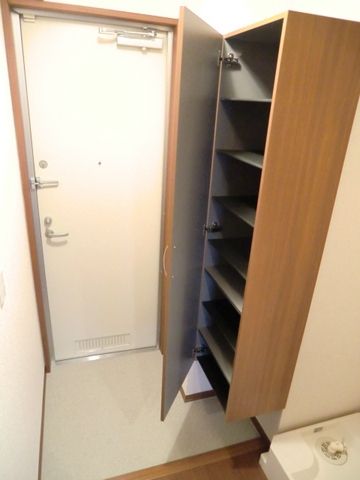 玄関　シューズＢＯＸ・ダブルロックキー
