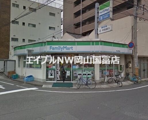 コンビニ　ファミリーマート岡山京町店（コンビニ）まで187m