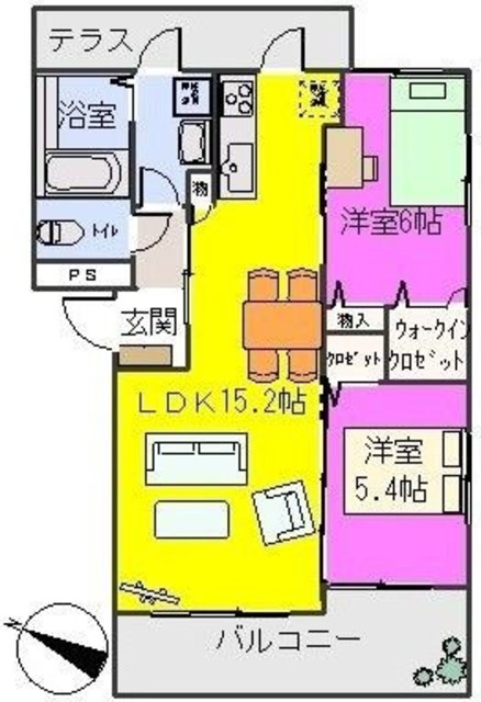グランドールの間取り写真