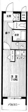 ヴェルト日本橋シティの間取り写真