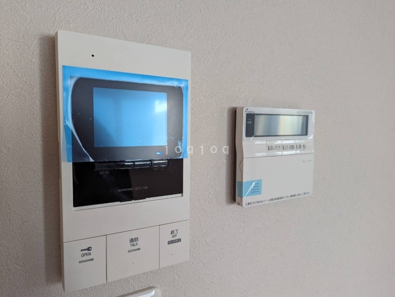 セキュリティ　モニター付きインターホンで来客確認も安心です！