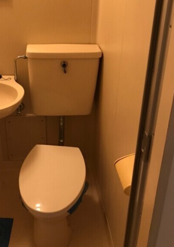 ＪＲ横浜線 橋本駅 徒歩15分 5階建 築40年のトイレ写真