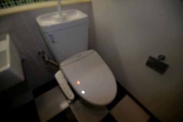 トイレ　ゆったりとした空間のトイレです