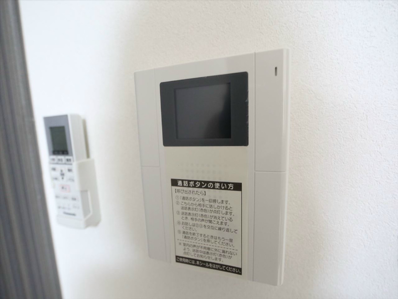 セキュリティ　TVモニター付インターホン