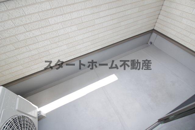 バルコニー　広々としたバルコニーです
