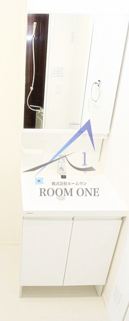 洗面設備　洗面台です。