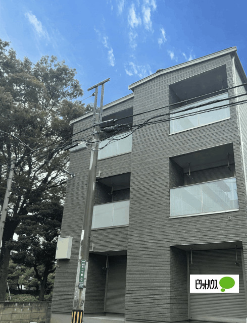 建物外観　工事中（未完成）外観