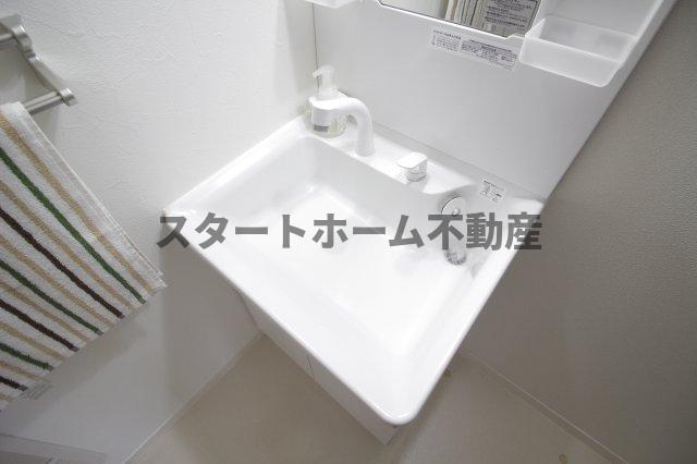 洗面設備　洗面所です