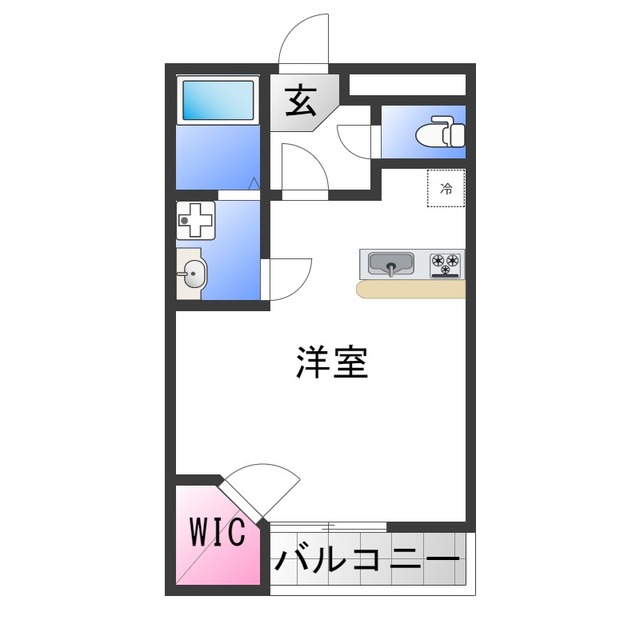 レオパレス美原丹比邸の間取り