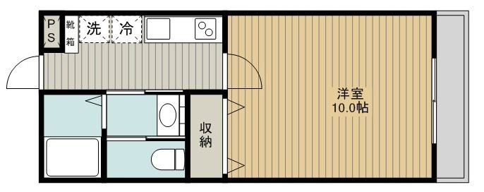 SAKASU　AZABUの間取り