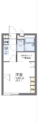 レオパレスＨＡＭＡの間取り