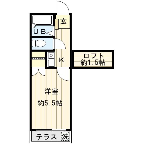 ハイツ浦和の間取り