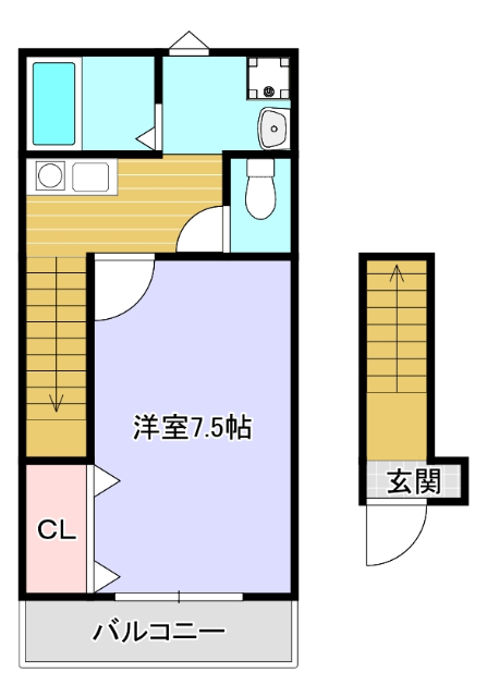 エクセルピア岩根中央の間取り