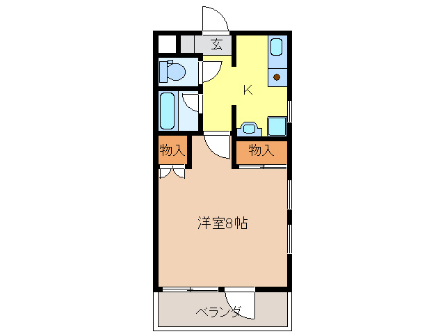 Court　House　Mの間取り