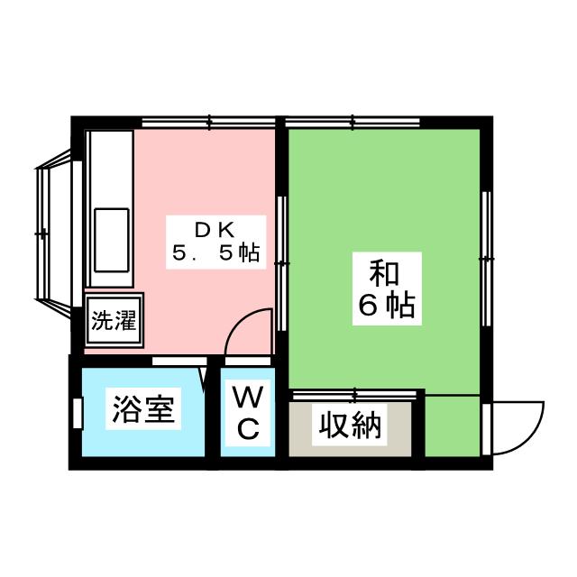 コーポカトレアの間取り