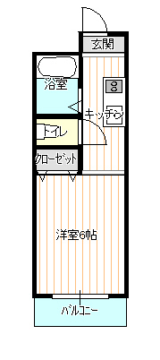 メゾンラベンダー１３の間取り