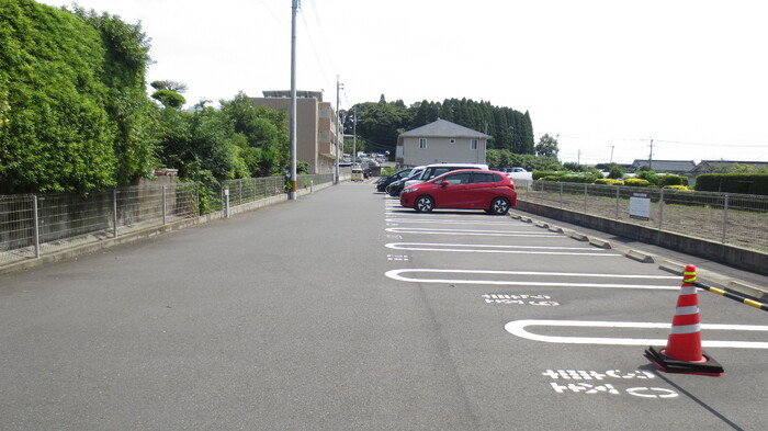 【鹿児島市川上町のアパートのエントランス】