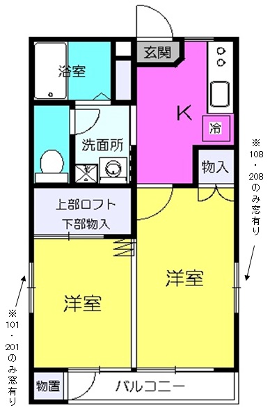 プロシードの間取り