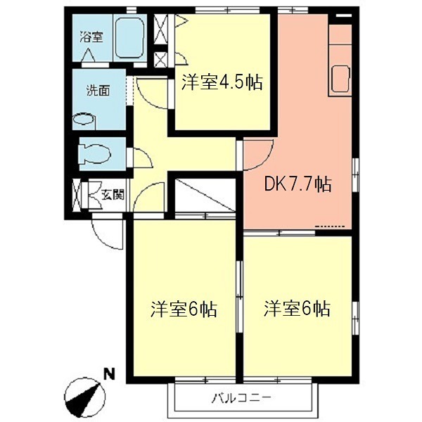 トピックス河原町の間取り