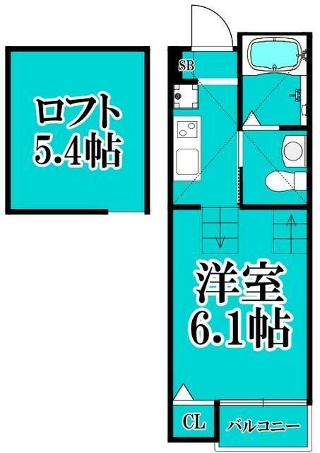 レグジー東船橋の間取り