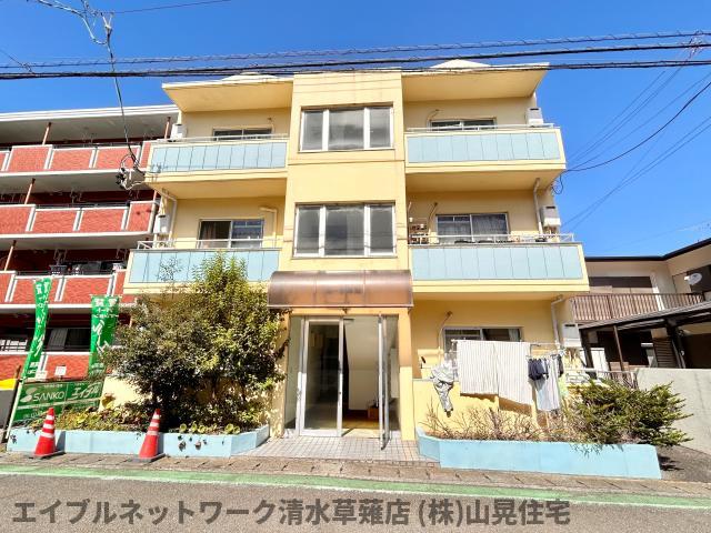 【静岡市清水区谷田のマンションの建物外観】