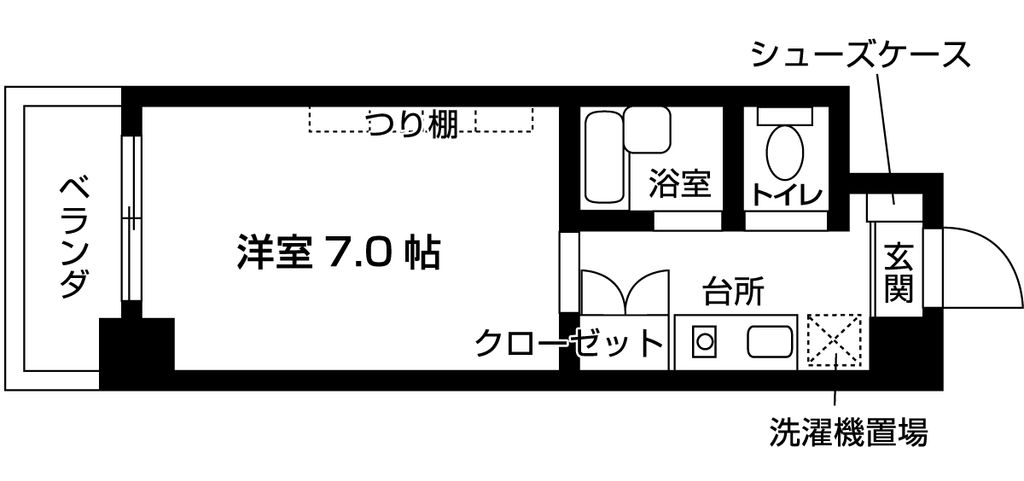 エスポワール八事の間取り