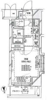 パレステュディオ早稲田ＰａｒｋＶｉｅｗの間取り