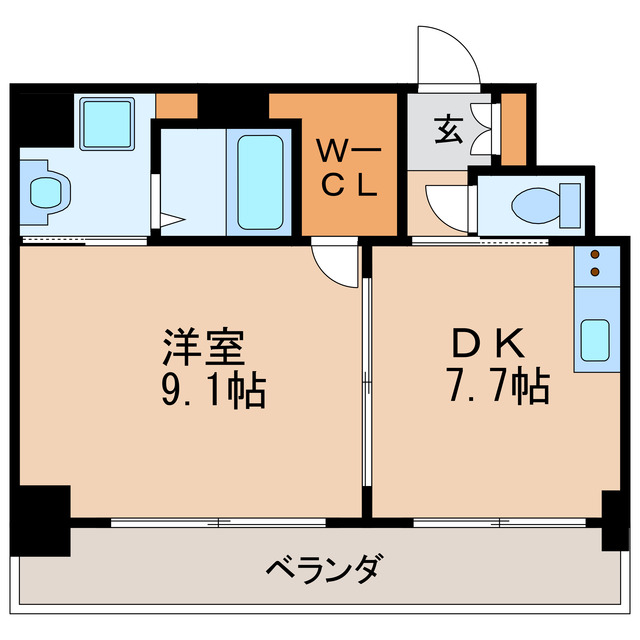 Casone assoの間取り