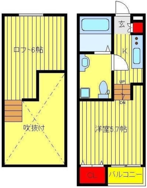 クレアドールの間取り