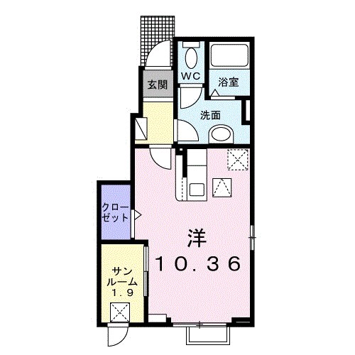 ユ・クラルテの間取り