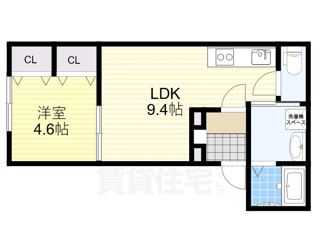 【クレアール堺町2の間取り】