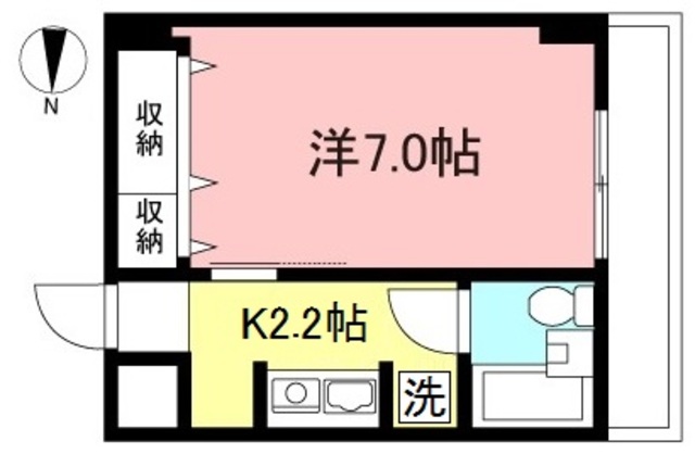 ベルエール調布の間取り