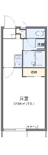 レオパレス平窪の間取り