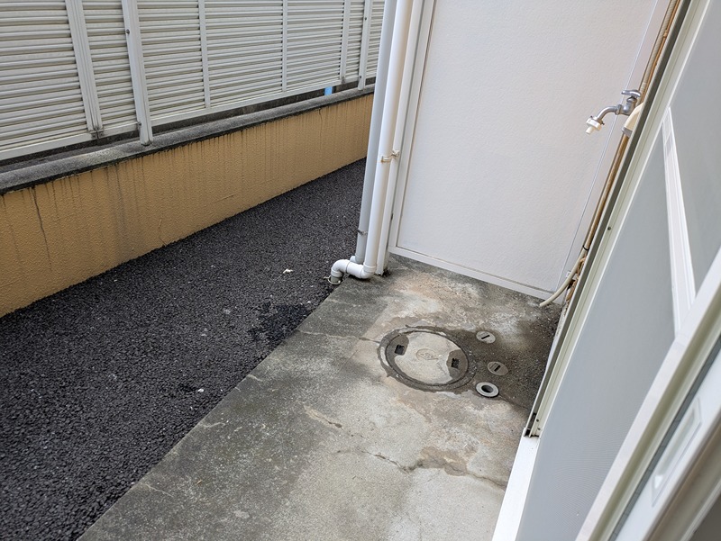 バルコニー　南向きテラス♪