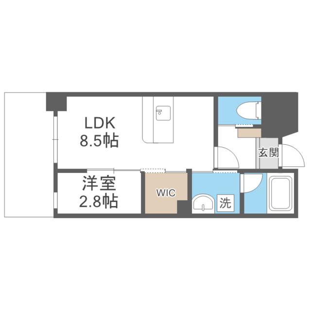 ロイヤルライン周船寺の間取り