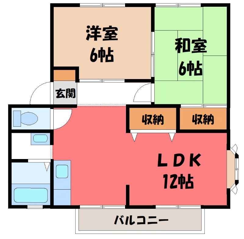 サンビレッジきらら C棟の間取り