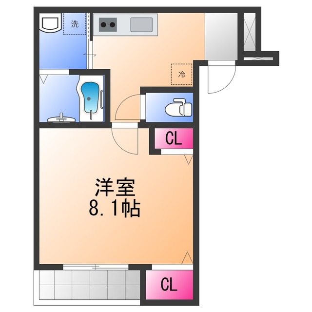 フジパレス高石綾園の間取り