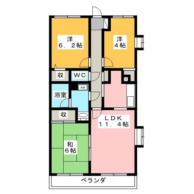 ファーサ宮崎台の間取り