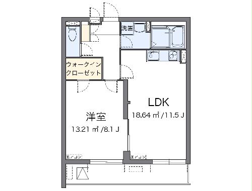 クレイノリベーラの間取り