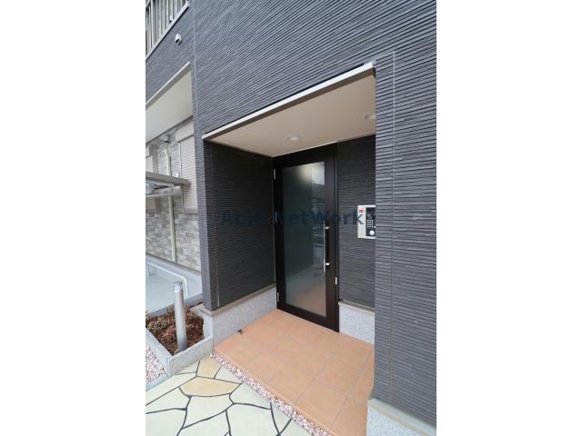エントランス　エントランス部分