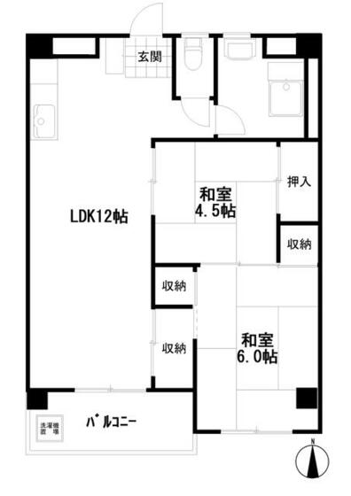 東急北しらとり台ドエリングの間取り写真