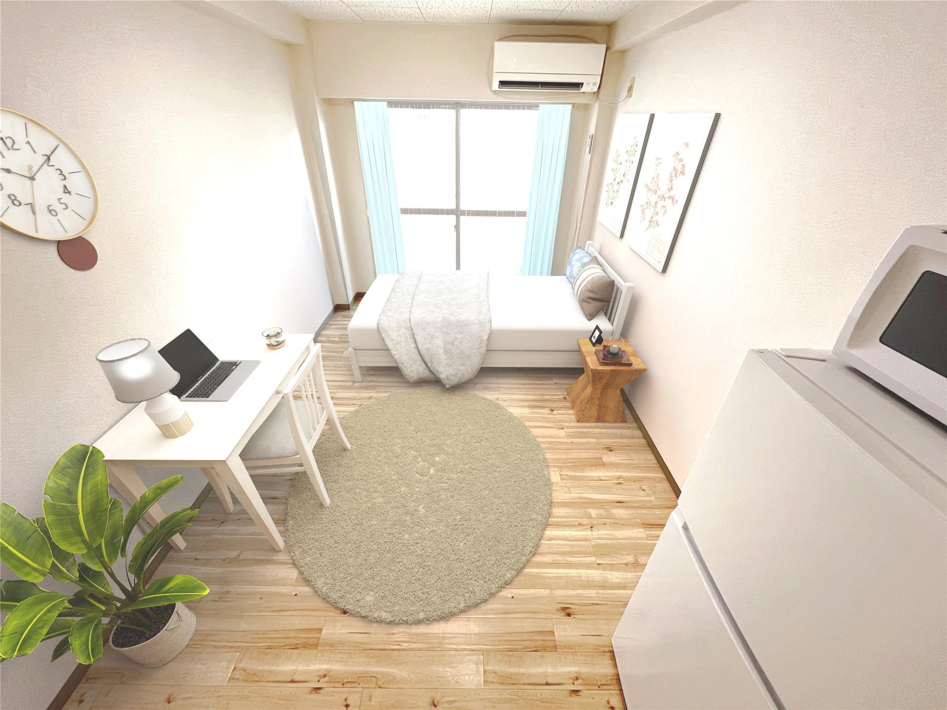 居室・リビング　※CG家具・家電。