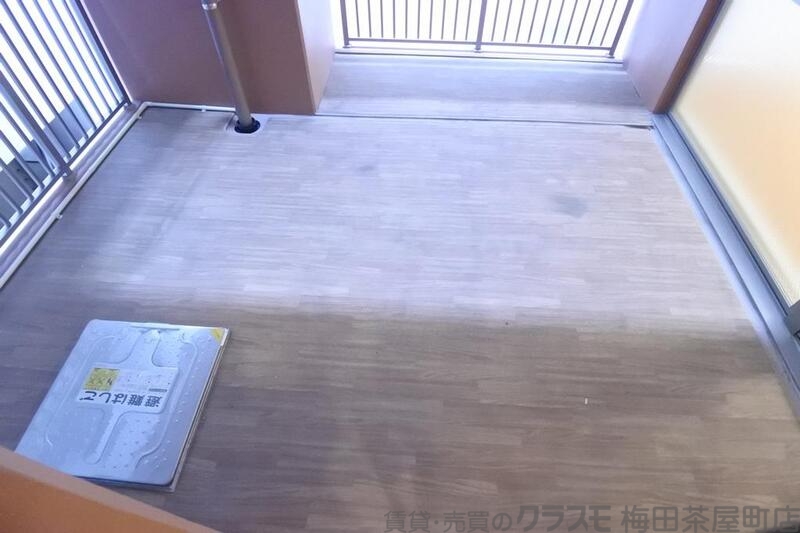 バルコニー　ルーフバルコニーです
