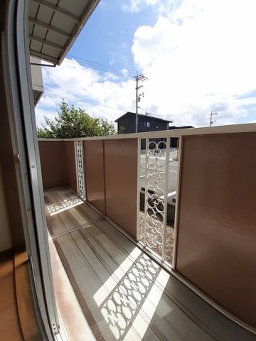 バルコニー　バルコニー付きです