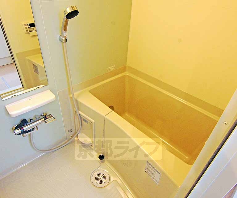 バス・シャワールーム　単身に充分な浴室です。