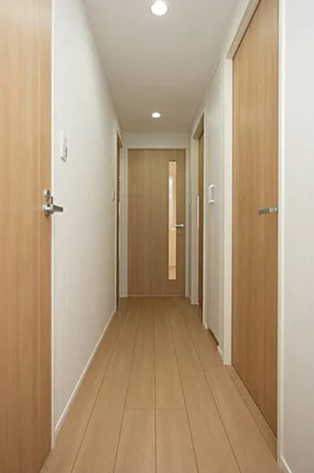 玄関　明るい玄関です