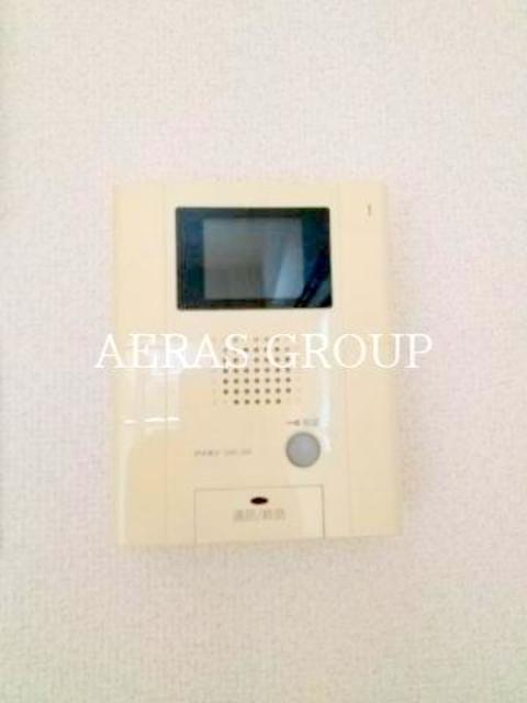 セキュリティ　モニター付きインターホン