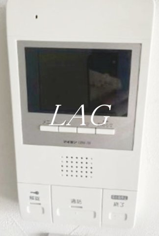 その他設備　モニター付きインターホンです。