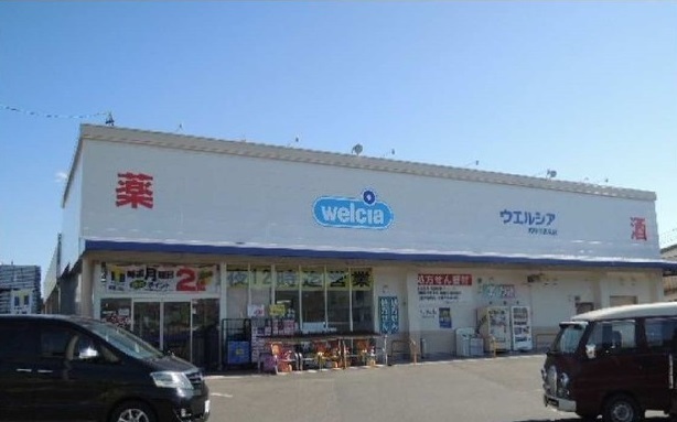 ドラックストア　ウェルシア相模原田名店（ドラッグストア）まで500m