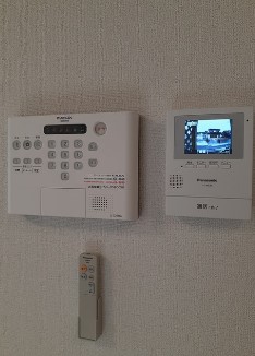 セキュリティ　ホームセキュリティ完備！